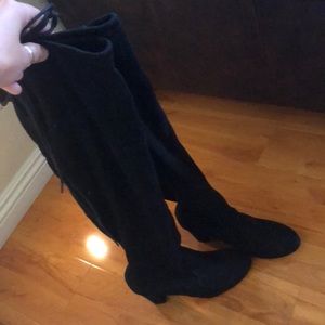 Knee High High Heeled Boots